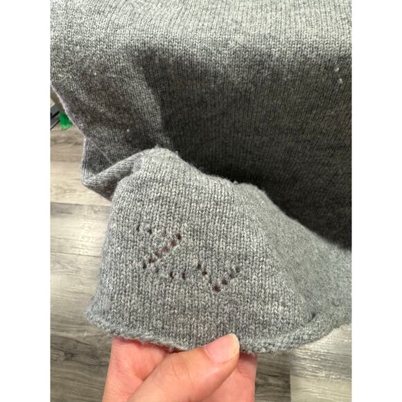 Zadig & Voltaire Colorblock Wool Knit Asymmetrical Sweater Size Small - Picture 4 of 9